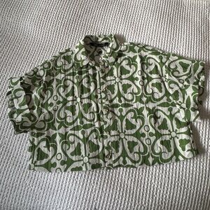 Zara Green Shirt - M - NWT